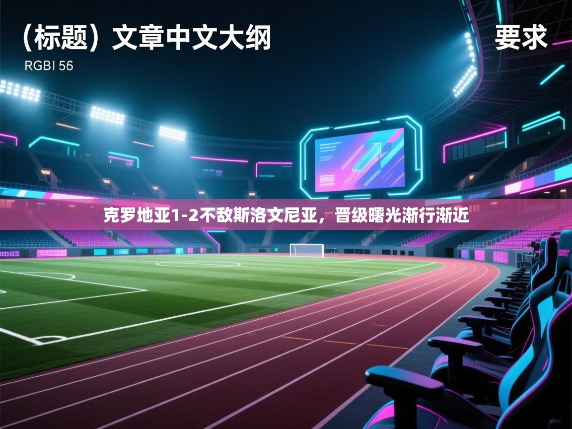 克罗地亚1-2不敌斯洛文尼亚,晋级曙光渐行渐近 第2张